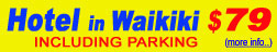 Waikiki Hotel with free Parking