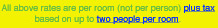 Plus tax