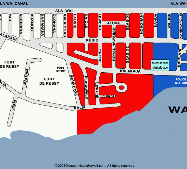 Area map for this hotel.